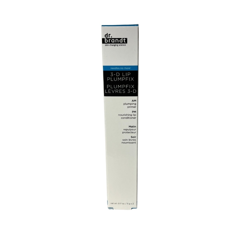 Dr. Brandt Needles No More 3-D Lip PlumpFix AM Plumper/PM Conditioner 0.17 oz